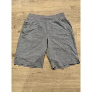 Lululemon Shorts Mens Medium T.H.E. Lined 11" Gray Gym Run Workout
